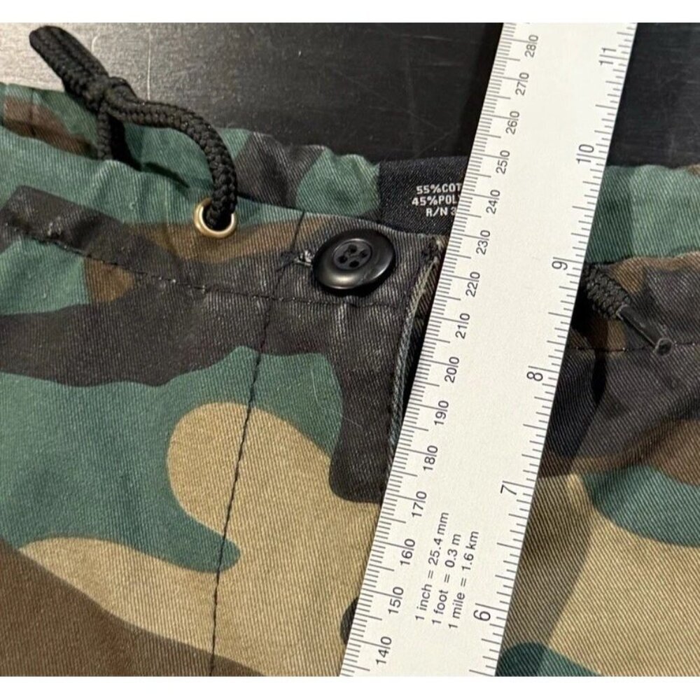 Camo Cargo Pants - Women's Olive Green Utility Trousers - Picture 10 of 11